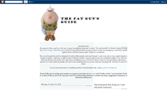 Desktop Screenshot of fatguysguide.blogspot.com