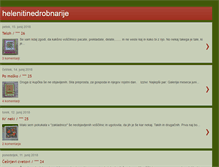 Tablet Screenshot of helenitinedrobnarije.blogspot.com