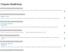 Tablet Screenshot of citacoesbuddhistas.blogspot.com