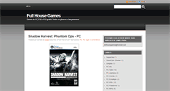 Desktop Screenshot of fullhousegames.blogspot.com