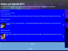 Tablet Screenshot of naturochteknik2011.blogspot.com