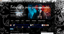 Desktop Screenshot of fotografiaparaprincipianntes.blogspot.com
