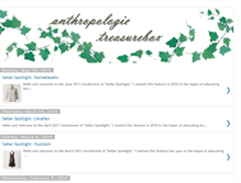 Tablet Screenshot of anthrotreasurebox.blogspot.com