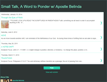 Tablet Screenshot of pastorbelindaaz.blogspot.com