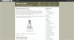 Desktop Screenshot of buttonupback.blogspot.com