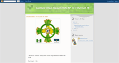 Desktop Screenshot of capitulojoaquimneto.blogspot.com