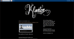 Desktop Screenshot of klanton.blogspot.com