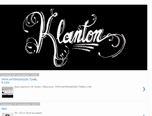 Tablet Screenshot of klanton.blogspot.com