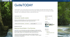 Desktop Screenshot of gvilletoday.blogspot.com