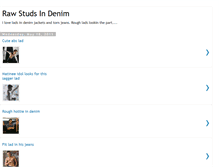 Tablet Screenshot of denimboys.blogspot.com