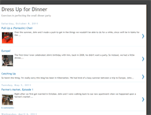 Tablet Screenshot of dressupfordinner.blogspot.com