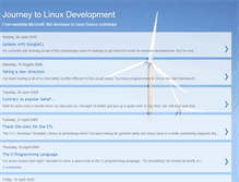 Tablet Screenshot of linuxdevjourney.blogspot.com