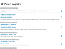 Tablet Screenshot of 31womenmagazine.blogspot.com