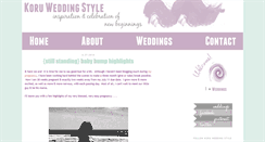Desktop Screenshot of koruwedding.blogspot.com