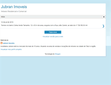 Tablet Screenshot of jubranimoveis.blogspot.com