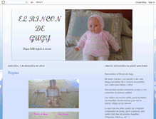 Tablet Screenshot of elrincondegugy.blogspot.com