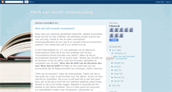 Desktop Screenshot of onderwijsblog.blogspot.com