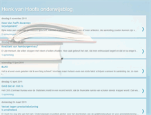 Tablet Screenshot of onderwijsblog.blogspot.com