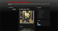Desktop Screenshot of mp3mom.blogspot.com