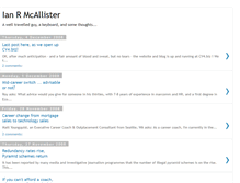 Tablet Screenshot of ianrmcallister.blogspot.com