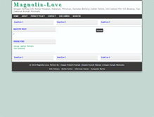 Tablet Screenshot of magnolia-love.blogspot.com