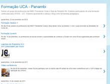 Tablet Screenshot of formacaoucapbi.blogspot.com