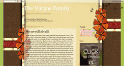 Desktop Screenshot of mykell-vargasfamily.blogspot.com