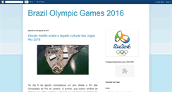 Desktop Screenshot of brazilolympicgames2016.blogspot.com