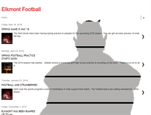 Tablet Screenshot of elkmontfootball.blogspot.com