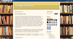 Desktop Screenshot of livingthestorydl.blogspot.com