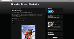 Desktop Screenshot of bgreenillustrator.blogspot.com