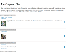 Tablet Screenshot of johannachapman.blogspot.com