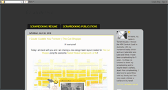 Desktop Screenshot of livetoscrapscraptolive.blogspot.com