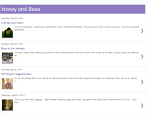 Tablet Screenshot of honeyand-bees.blogspot.com