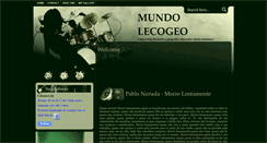 Desktop Screenshot of mundolecogeo.blogspot.com