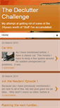 Mobile Screenshot of declutterchallenge.blogspot.com