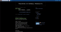 Desktop Screenshot of herbaltraining.blogspot.com