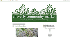 Desktop Screenshot of cheverlycommunitymarket.blogspot.com