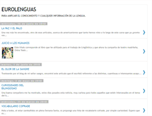 Tablet Screenshot of eurolenguas.blogspot.com