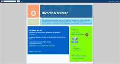 Desktop Screenshot of divertirerecrear.blogspot.com