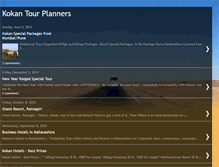 Tablet Screenshot of kokantourplanners.blogspot.com