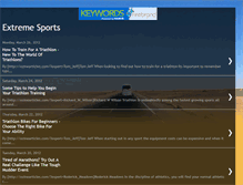 Tablet Screenshot of extremesportsbyjj.blogspot.com