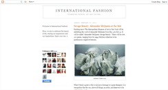 Desktop Screenshot of international-fashion.blogspot.com
