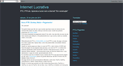 Desktop Screenshot of internet-lucrativa.blogspot.com