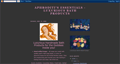 Desktop Screenshot of aphroditisessentials.blogspot.com