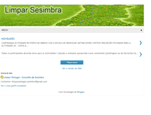 Tablet Screenshot of limpar-sesimbra.blogspot.com