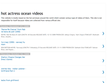 Tablet Screenshot of hotactressoceanvideos.blogspot.com