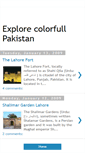 Mobile Screenshot of explorecolorfullpakistan.blogspot.com