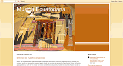 Desktop Screenshot of musicademipatria.blogspot.com