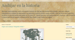 Desktop Screenshot of andujarhistorica.blogspot.com